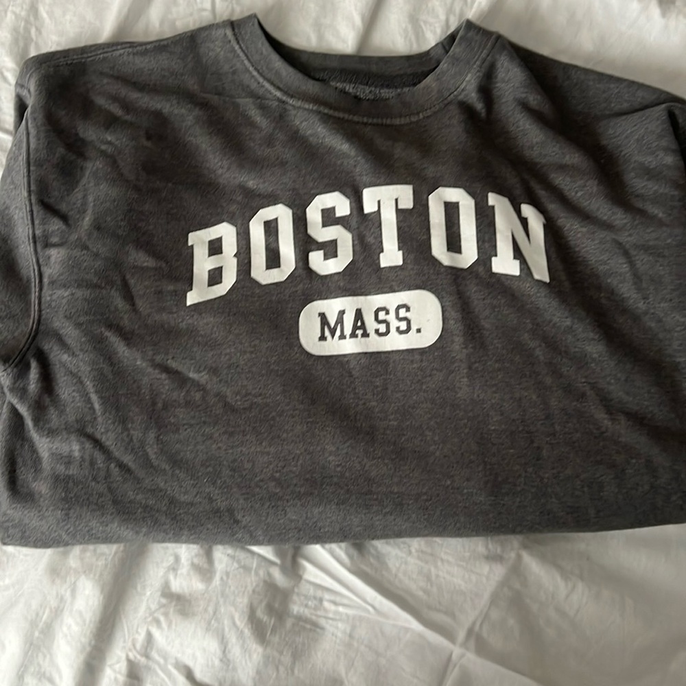 Bay state gear by bay state apparel L used sweatshirt